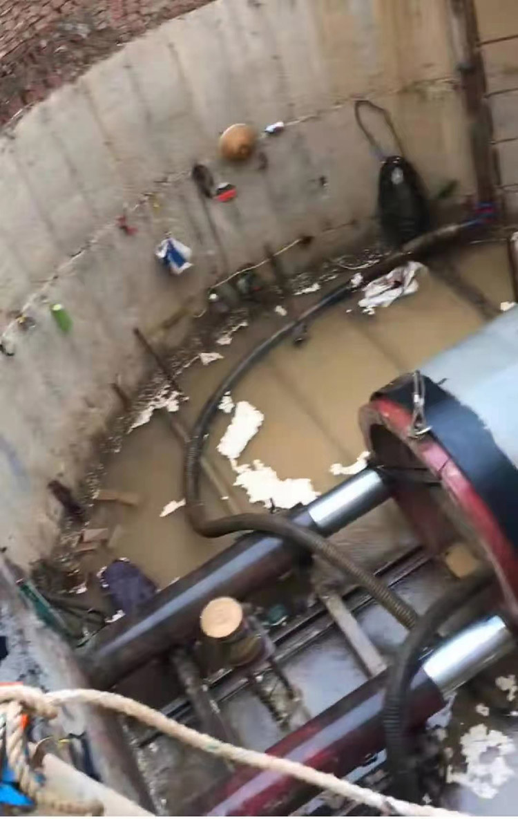 雨污分流顶管施工工程-泥水平衡顶管机工作井
